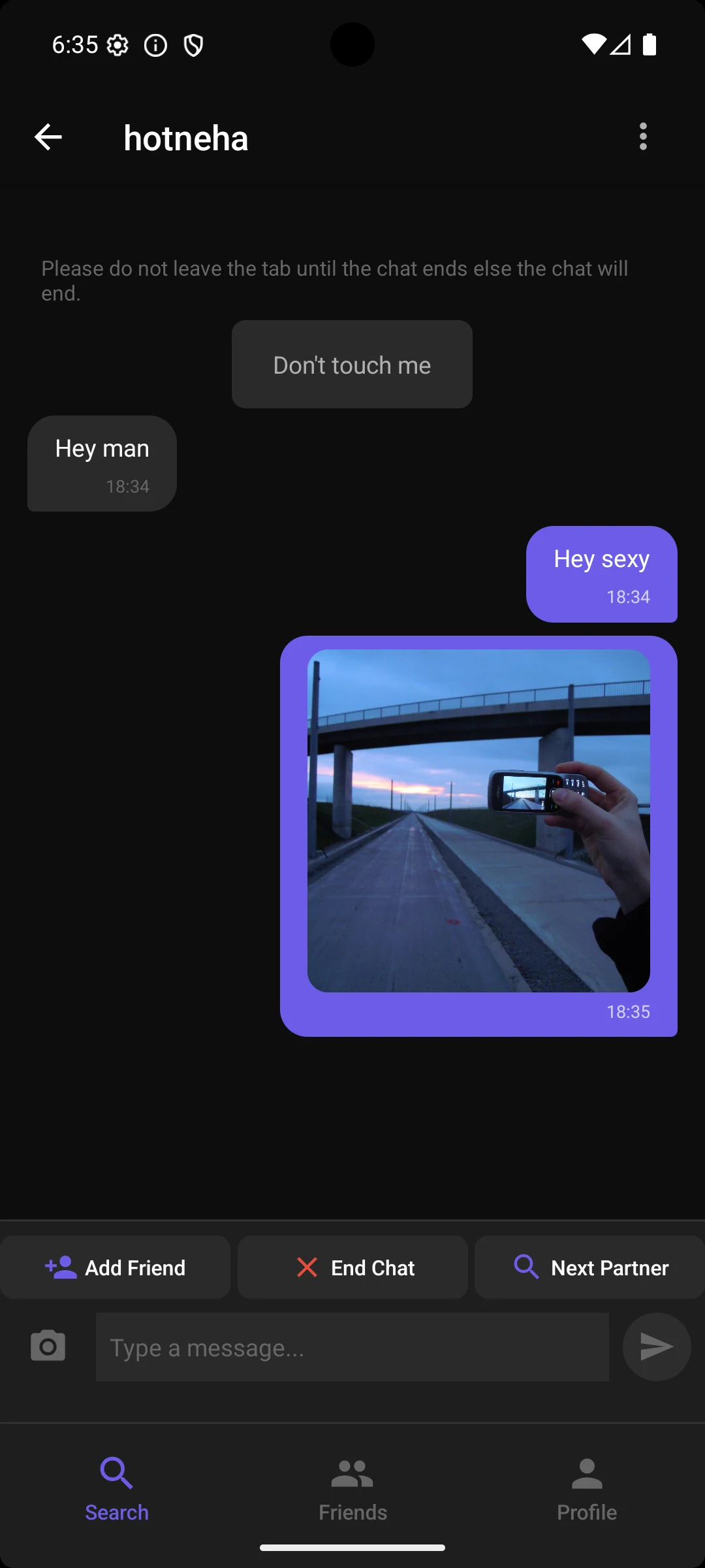 Wishpr App Screenshot